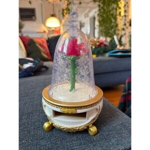 Disney Beauty & The Beast Enchanted Rose Jewelry Box